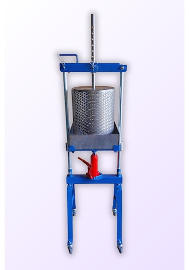 Üzüm Sıkma Presi - 30 Litre Kapasiteli Paslanmaz Çelik Meyve Suyu