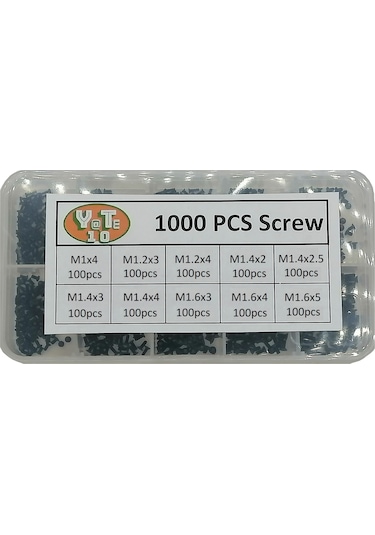 YATE10 1000x Set Telefon,Gözlük,Tablet Vida Seti Kutulu