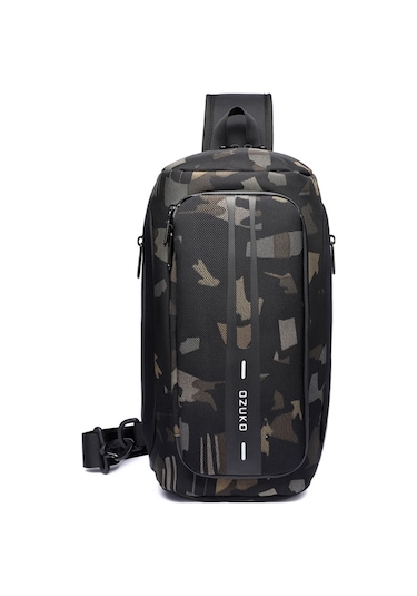 Yunboo Erkekler İçin Usb Şarjlı, Hırsızlığa Karşı Su Geçirmez Sırt Çantası - Ozuko Çok Renkli