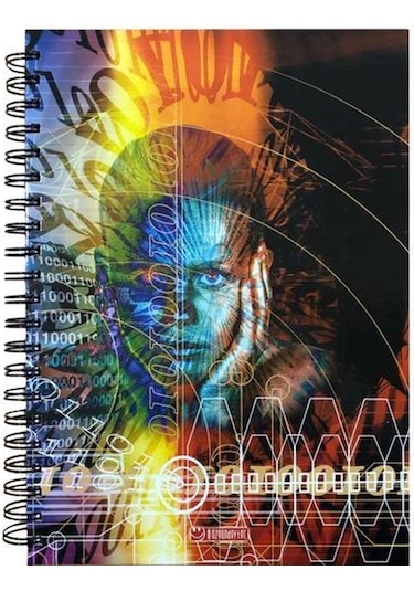 Özgün 20x28 Spiralli 4 Konulu Defter 160 Yp. Çizgili