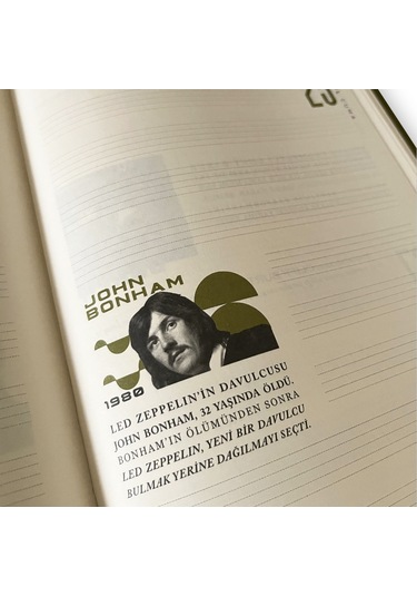 2026 Müzik Ajandası Açık Yeşil