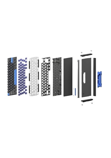 Iqunıx Ez60 Hall Effect Star Trail Manyetik Switch Rgb Hotswap Mekanik Klavye