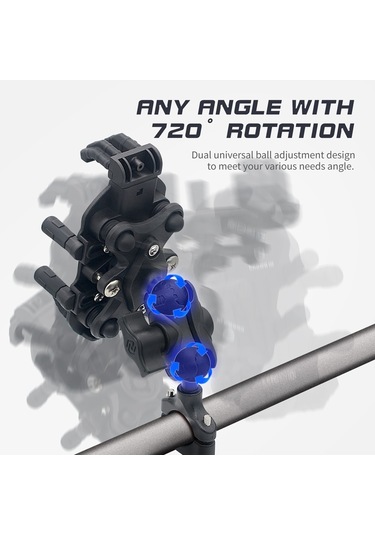 Sones Açık Hava Motosiklet Alüminyum Alaşımlı Darbe Emici Cep Telefonu Tutucu Gidon Modeli