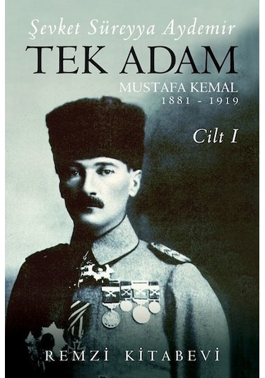 Tek Adam Cilt 1 - Büyük Boy - Şevket Süreyya Aydemir - Remzi Kitabevi