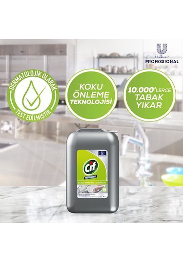Cif Professional Bulaşık Deterjanı Elde Yıkama 10 L