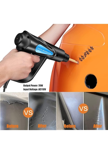 Valkyrie 70w 600 Uçlu Araba Tampon Plastik Tamir Kaynak Makinesi Sıcak Zımba