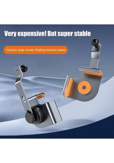 Tesla Model 3 Ve Diğer Modeller İçin Araba Ekranlı Telefon Tutucu Tabanı, Model: Taban + Manyetik Stand