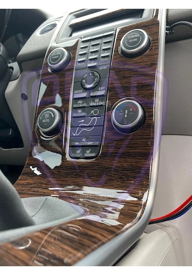 Volvo S40 Full Set Torpido, Konsol, Trim, Göğüs Kaplama Koyu Meşe