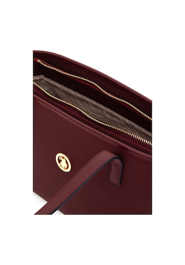 U.S. Polo Assn. Kadın Bordo Kol Çantası 50293676-VR014