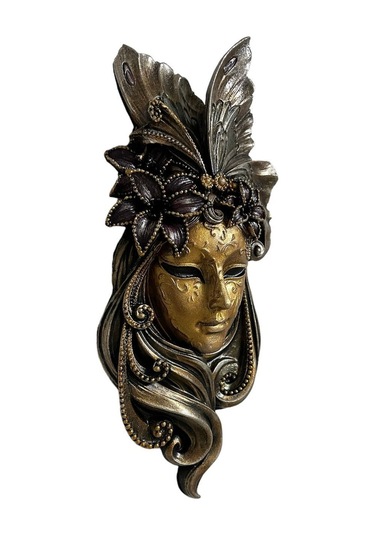 Kelebekli Kadın Duvar Mask 15x32cm