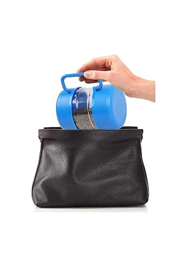 Pawise 3'ü 1 Arada Seyahat Köpek Su ve Mama Saklama Kabı