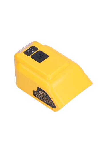 Maiyame Dewalt 14v-22v Li-ıon Pil Çevirici: Usb 5v 2.1a Çift Port + 12v 2a Çıkış, Led Acil Işık, Kamp Ve Gece Yürüyüşleri İçin Dcb090