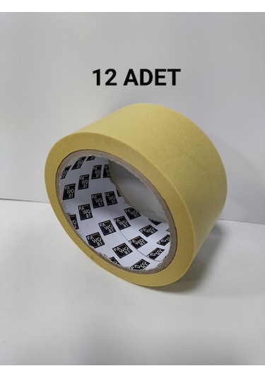 Fawori Kağıt Bant Boya Maskeleme Bandı 50 Mm X 30 Metre - 12 Adet