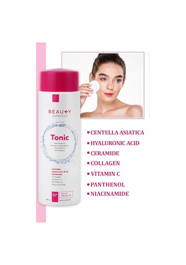 Beauty Collection Kuru ve Normal Ciltler için Temizleyici Tonik 200 ML