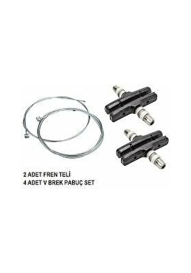 Geotech Bisiklet Fren Teli & Pabuç Seti Takımı