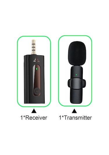 Daytona K35 Wireless Kablosuz Jaklı Çift Yaka Mikrofon