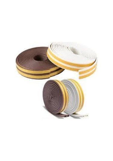 Kahverengi Kapı Pencere Fitili Bandı 15 2 30 Metre - Isı Yalıtımı