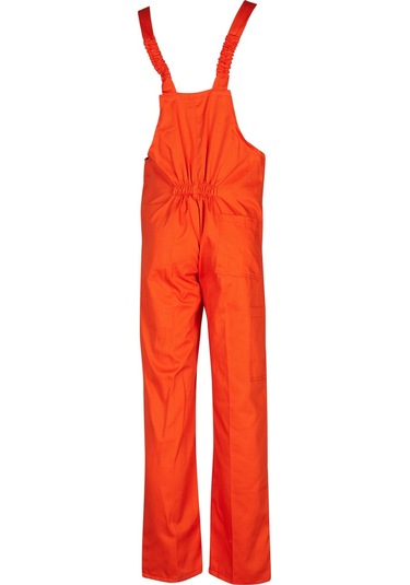 Askılı Bahçevan Tulum Gabardin 001 Turuncu