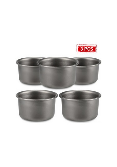 Dofolink 3 Adet 35ml Titanyum Bardak - Hafif, Korozyon Dirençli, Dış Mekan Ve Ev Kullanıma Uygun Çok Renkli