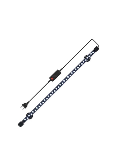 Yunboo Akvaryum Aydınlatma Led Işık Beyaz Işık - 58cm Avrupa Standartı - Parlak Ve Güvenli Akvaryum Peyzajı Desteği Beyaz