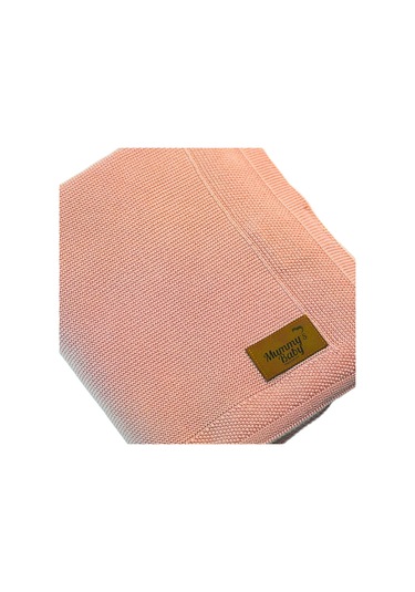 Mummy's Baby Tencel Örgü Bebek Battaniyesi 80x100 Pembe