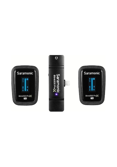 Saramonic Blink500 Prox B4 Kablosuz İkili Mikrofon