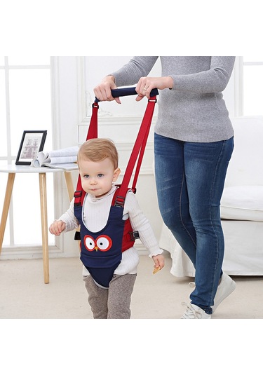 Dört Mevsim Nefes Alabilen Portbebe Tipi Bebek Yürümeye Başlayan Çocuk, Koruyucu Dosya İle Nefes Alabilen Koyu Mavi Ve Beyaz Panda