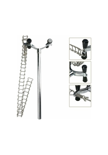 Kıskaç -Geniş Çaplı Zincirli -Paslanmaz Çelik-Balon-Beher Kıskacı