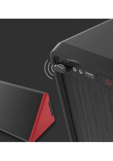 Go Des GD-BT113 USB Bluetooth Adaptör V5.0 2.4 GHz 3 Mbps Aktarım Hızı - ZORE-220694 Siyah