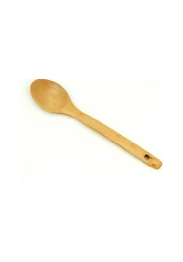 Balsa Bls-028a Ahşap Yemek Servis Kaşığı 23 Cm Çok Renkli