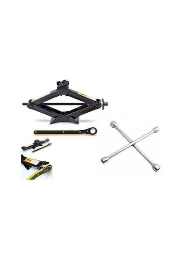 Kriko Cır Cır Kollu 1.5 Ton Bijon Anahtarı 2li Set