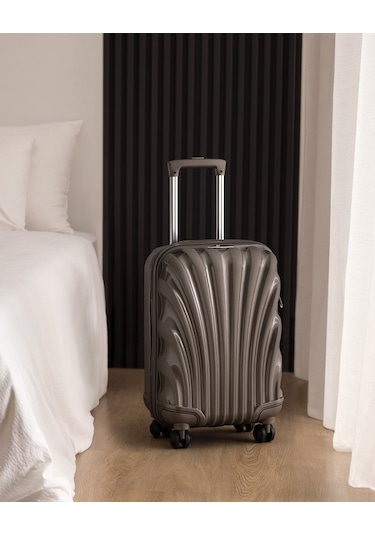 Madame Coco Huitre Valiz/bavul - Gri - Kabin Boy 8684427033876 Gri
