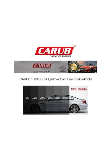 Siyah Çizilmez Seri A 1200 Cam Filmi 150 Cm X 5 M