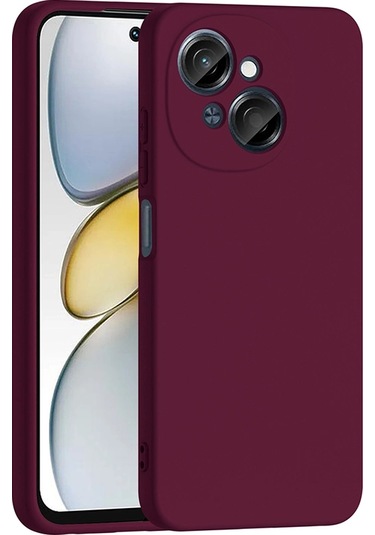 Tecno Spark Go 1 2025 Kılıf Zore Mara Lansman Kapak Koyu Mor