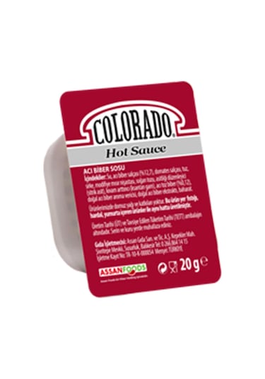 Colorado Acı Sos Hot Sauce Küvet 120 x 20 G