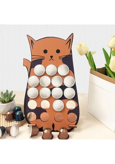 Bosphorusboutique02 Suntek Kahve Pod Tutucu Benzersiz Pod Düzenleyici Kiler Çok Renkli Çok Renkli