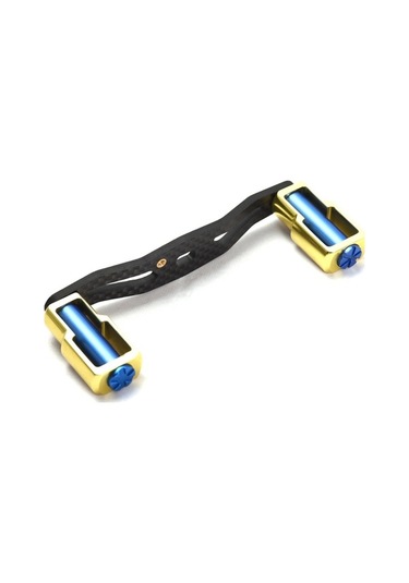 Maoyaya Lıxada Karbon Olta Makinası Kolu, 8x5mm İç Delik, 10.5cm, Mavi, Kolay Montaj, Dayanıklı Versiyon