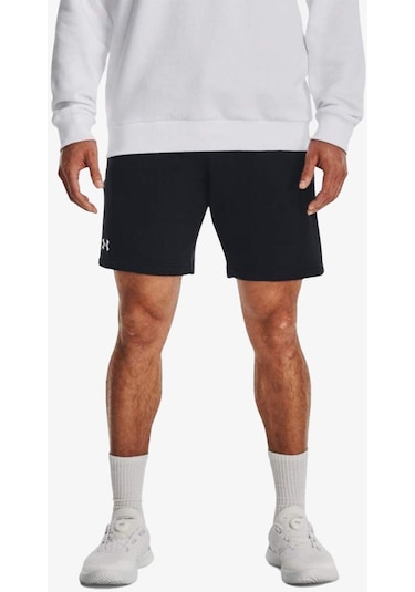 Under Armour Ua Rival Fleece Shorts Siyah Erkek Şort 1379779-001