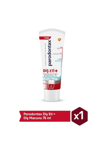 Parodontax Diş Eti + Hassasiyet Ferahlık Diş Macunu 75 ML