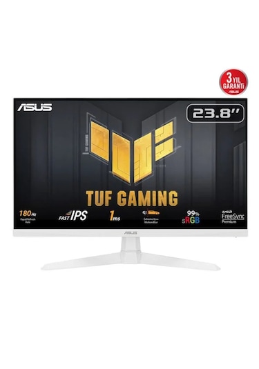 Asus Tuf Gaming Vg249q3a-w 23.8 İnç 180hz 1ms Full Hd Adaptive Sy
