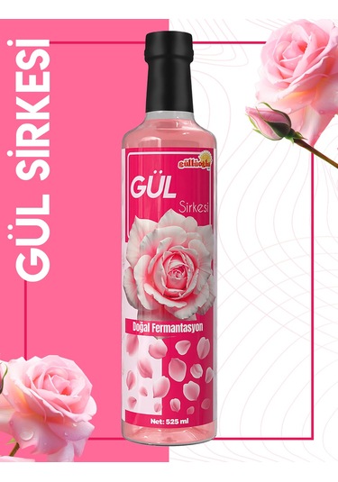 Güllüoğlu Gül Sirkesi 525ml