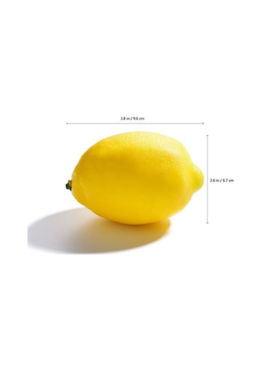 Yapay Meyve Sebze Limon Aşırı Doğal 1. Kalite