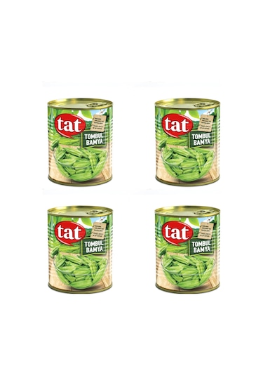 Tat Tombul Bamya Konservesi 4 x 800 G
