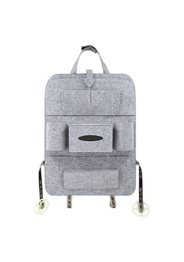 2 Adet Araç Araba Oto Koltuk Arkası Organizer Düzenleyici Kılıfı