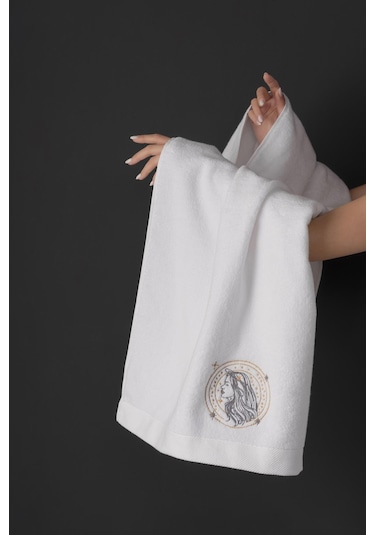 Varol %100 Microcotton Üst Kalite Havlu Seti Burç Nakışlı Başak-standart Başak Diğer
