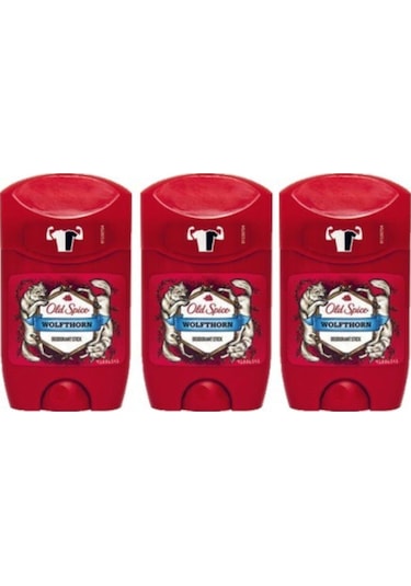 Old Spice Wolfthorn Erkek Stick Deodorant 3 x 50 ML