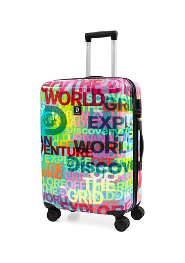 Ççs Dl13ha Trolley Orta Boy Valiz Karışık Karışık Çok Renkli