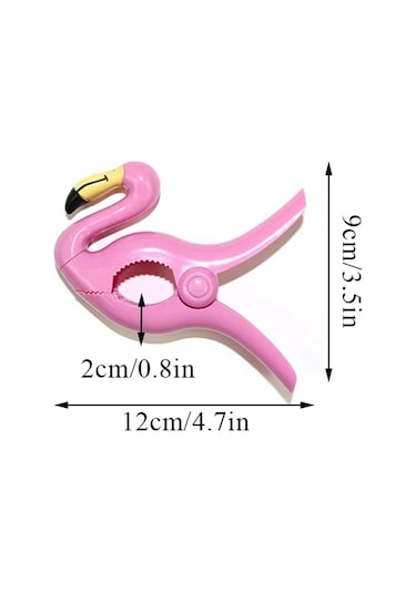 Terlik-1 Pc Sevimli Hayvan Plaj Havlusu Klip Rüzgar Geçirmez Klip Elbise Askısı Yorgan Klipsi Plaj Terlik Sabitleme Klip Yaratıcı Çamaşır Askısı