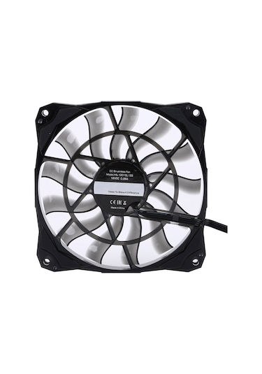 Kangvka Id-coolıng 120mm İnce 15mm Fan - 4pin Akıllı Sıcaklık Kontrolü 500-1600 Rpm - Hb Bearing - Soğutma & Sessizlik - Tam Desteğiyle