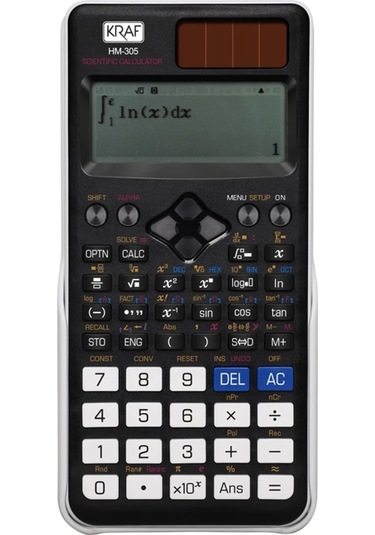 10+2 Hane 552 Fonksiyonlu Bilimsel Hesap Makinesi Hm-305 Diğer
